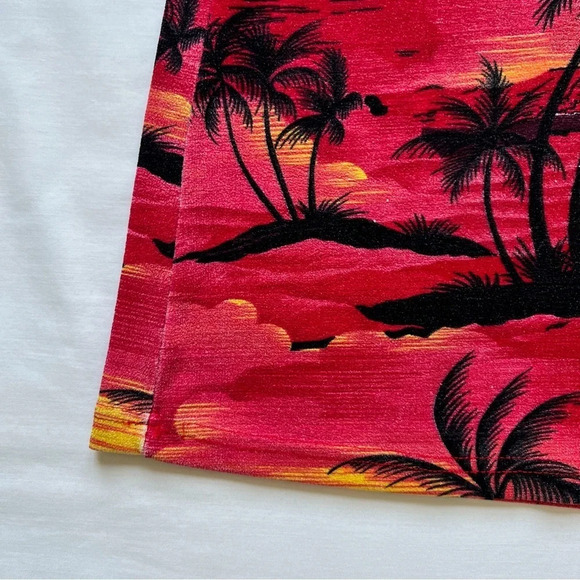 Vintage 90’s Charlotte Russe Tropical Print Dress - Picture 9 of 10